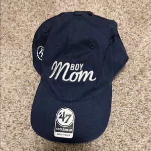 47 brand Barstool Sports Navy 'Boy Mom' Adjustable Cap